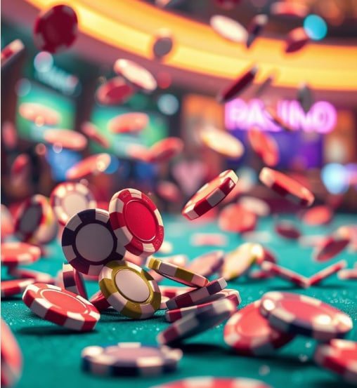 Grid permainan Sweet Bonanza menampilkan simbol buah dan fitur Bomb pengganda